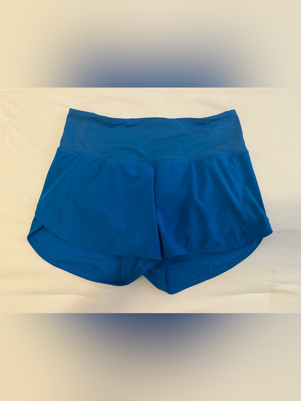 EUC Lululemon OG Speed Up HR Short 4” Blue
